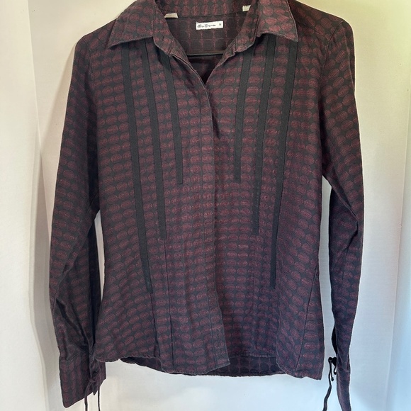 Vintage Ben Sherman button down dark flannel size medium - Picture 1 of 6